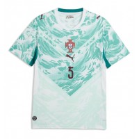 Pánský Fotbalový dres Portugalsko Diogo Dalot #5 MS 2026 Venkovní Krátký Rukáv